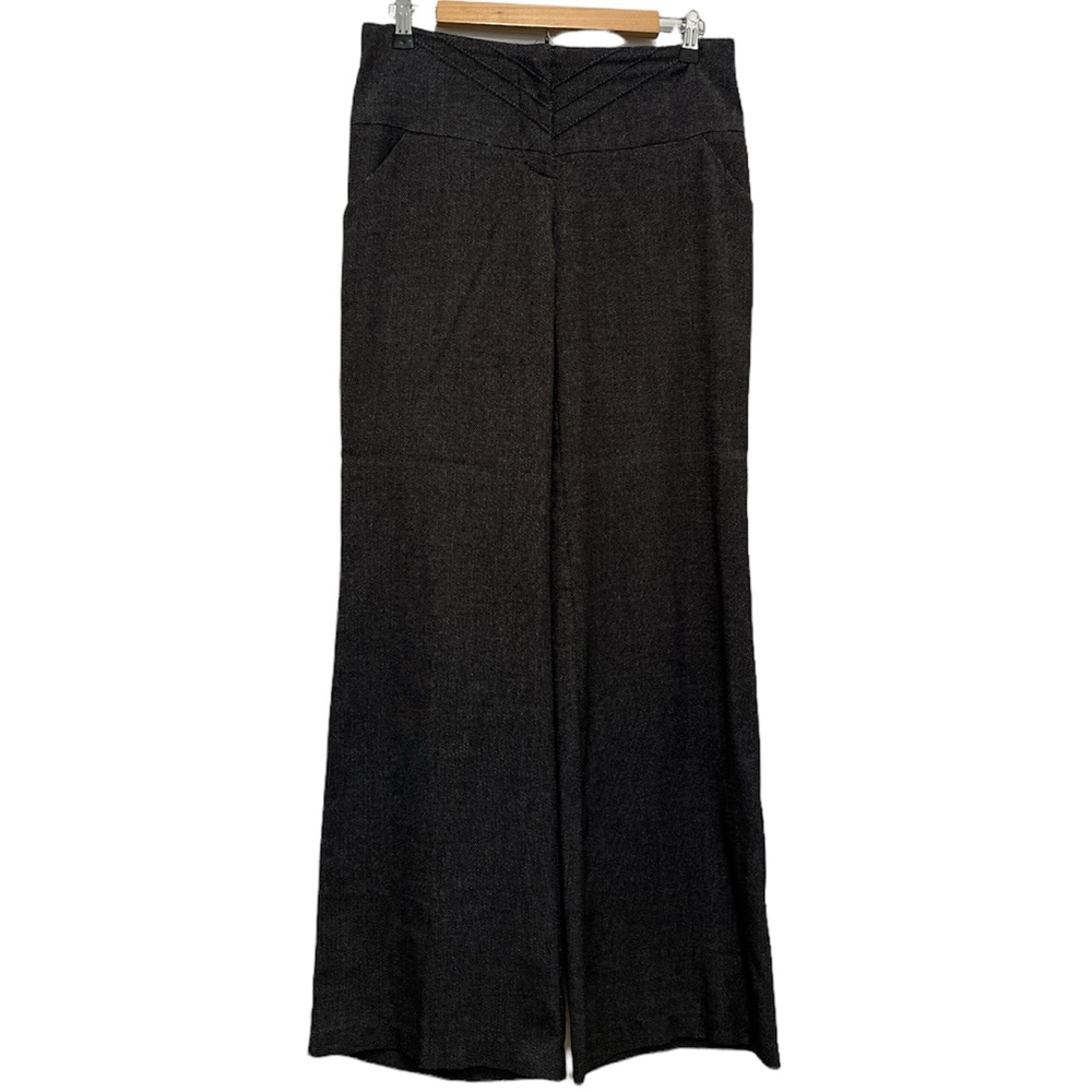 Dark Grey Wide Leg Lightweight Trousers